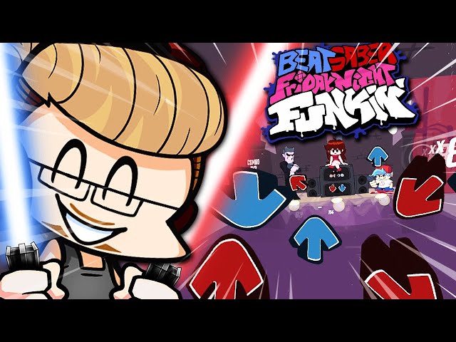 FRIDAY NIGHT FUNKIN' X BEAT SABER PACK IS INCREDIBLE! (Beat Saber VR FNF Week 1-2)