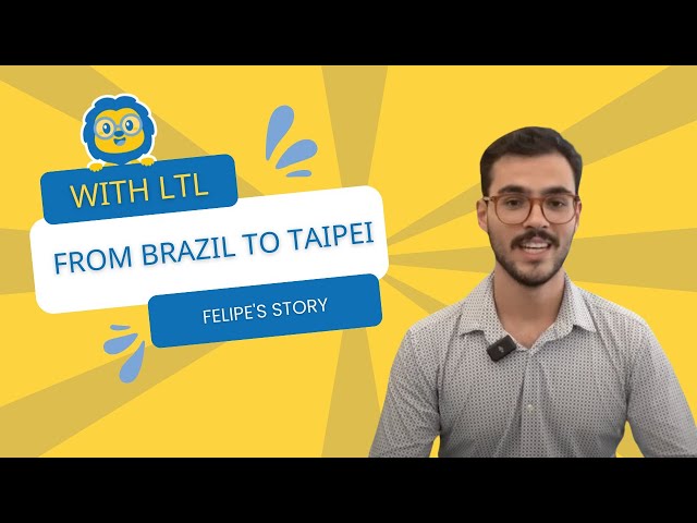 From Brazil to Taipei // Felipe Studies Chinese in Taipei 💪