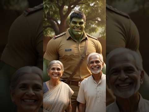 Hulk bna police wala #hulk #desihulk #hulkpolicewala #shorts