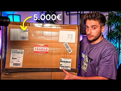 ABRIENDO UNA CAJA DE 5000€ EN PRODUCTO DE POKEMON!!!