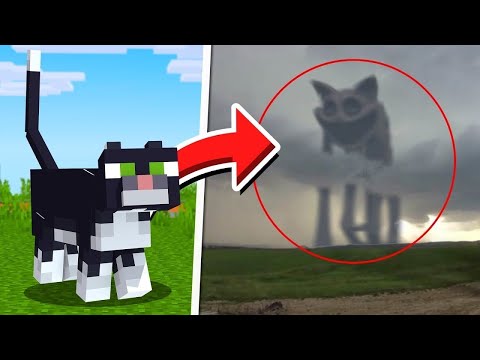 Minecraft Mobs CAPTURADOS NA VIDA REAL