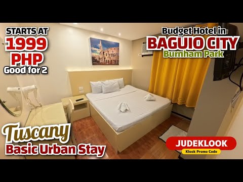 Budget Hotel in Baguio City near Burnham Park | Tuscany Hotel Baguio