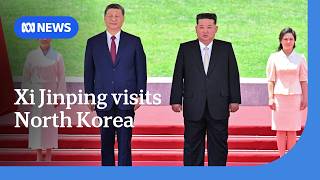 YouTube video thumbnail: Xi Jinping Meets Kim Jong Un to Strengthen Trade and Military Ties