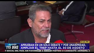 Con dispensa de debates, CN amplía plazo para adjudicación del TREP