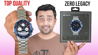 Most Premium Smartwatch with AMOLED Display ❤️  Zero Lifestyle Legacy Review 🔥