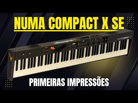 Testando o Studiologic Numa Compact X SE 88 — Primeiras Impressões e Sons Principais