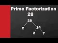 Prime Factorization Concepts