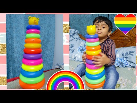 |Baby Perfection in Stacking Ring Toys 🌈😍😘👌| perfect and huge part-2 | @Nihaan Play World