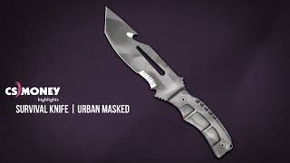 Survival Knife Urban Masked Gameplay