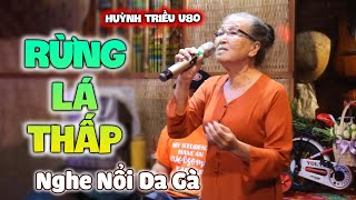 RỪNG LÁ THẤP - Ngoại HUỲNH TRIỀU U80 | Rừng lá xanh xanh lối mòn chảy quanh | MV Official