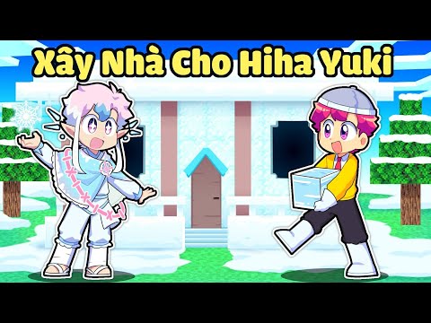 Hiha Xây Nhà Cho Hiha Yuki Ở Làng Hiha Aut Trong Minecraft 😍🤩