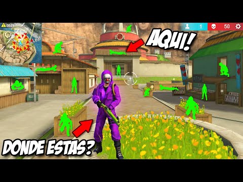 POLICIA VS LADRONES EN LA ISLA DE NARUTO! 😂 *escondite gracioso* MOMENTOS GRACIOSOS FREE FIRE