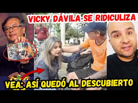 Vicky Dávila HACIENDO EL OSO en la calle, VIDEO ACTUADO  -Mr. Carvajalino