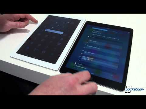 (ENGLISH) Sony Xperia Z4 Tablet vs Apple iPad Air 2 - Pocketnow