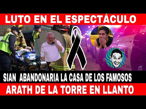 🚨MU€RE POR EN√€N₡N∆M1€NTO FAMOSO ACTOR-ARATH DE  LA TORRE  ENTRE LÁGRIMAS- SIAN ABANDONARÍA EL JUEGO