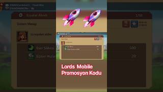 TRANSFORMERS PROMOSYON KOD - LORDS MOBİLE  #lordsmobile