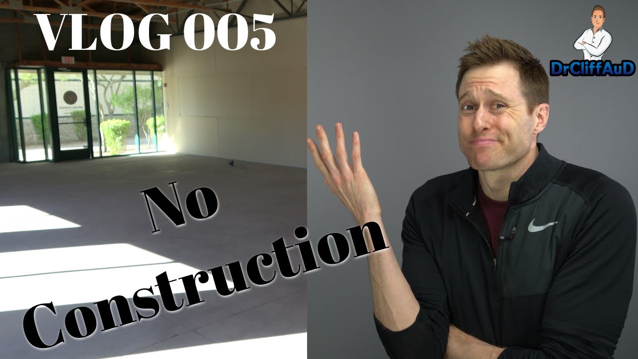 ¿Por qué no hay construcción? | VLOG de DrCliffaud 005