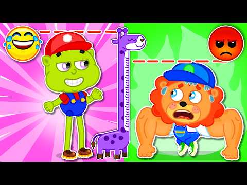 Pequeño Leon | Brazos fuertes y piernas largas | Dibujos animados | Video Para Niños