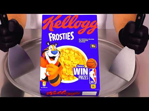 Watch Ice Cream Rolls Turn Into Breakfast Before Your Eyes! | ASMR