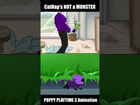 Transformation CatNap - Poppy Playtime 3 Animation #animation #poppy #Catnap