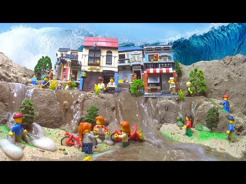 Total Floods in LEGO City - LEGO Dam Breach videos