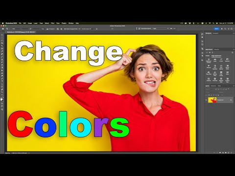 Change the Color of ANYTHING in Photoshop