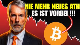 BITCOIN CRASH INCOMING!!! Nie mehr neues ATH!!??