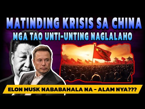 Matinding KRISIS sa China mga tao unti-unting naglalaho! Elun Musk nababahala na - ALAM NYA???!