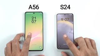 Samsung A56 vs Samsung S24 | SPEED TEST