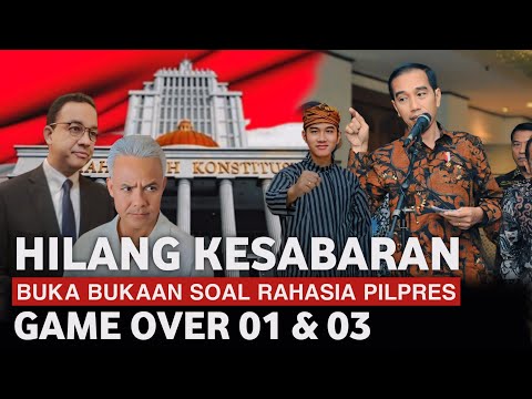 Jokowi: Kalian Pernah Melamar Anak Saya ! Buka Bukaan Rahasia Sidang Sengketa Pilpres
