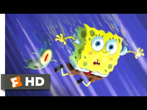 The SpongeBob Movie: Sponge Out of Water (2015) - A Sponge in Time Scene (4/10) | Movieclips