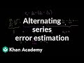 Understanding Infinite Series and Alternating Series Test