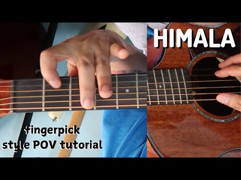 HIMALA simple fingerpick style guitar | POV tutorial (Rivermaya)