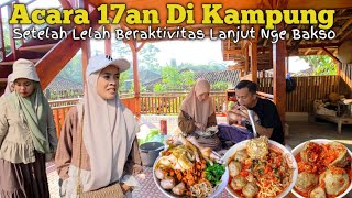 HIDUP DI DESA | Aktivitas Pagi Lanjut Nonton Acara 17an Di Kampung