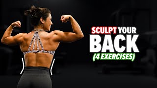 BUILD A SUPERHERO BACK WITH 4 EXERCISES
