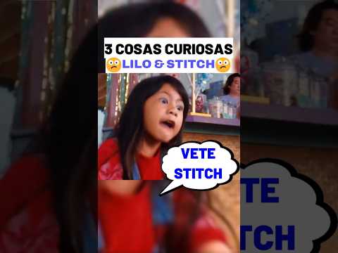 😮3 COSIÑAS CURIOSAS DE LILO Y STITCH