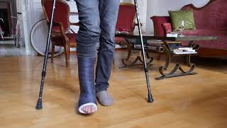 Short leg walking cast slwc Jambe plâtrée