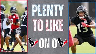 The Houston Texans Had a GOOD Showing on Offense at Minicamp