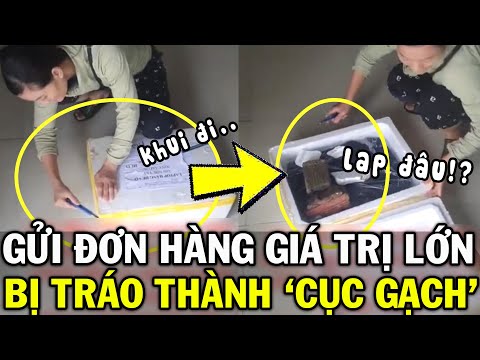 Gửi laptop 12tr, nhưng khách chỉ nhận cục gạch bể - Chủ shop UẤT NGHẸN cầu cứu CĐM | Tin Việt 2 Phút