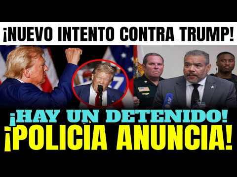 ÚLTIMA HORA de EEUU, La policía de Palm Beach habla sobre el ¡NUEVO INTENTO! contra Donald Trump