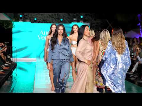 6' Model Rachel Pizzolato Swimsuit Runway Walks / Highlights of Miami Swim Week the Shows #1