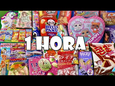 Cocozinho De Unicórnio, Fini, Milka, Pocky, LOL Surprise, Marshmallow e Lhama Experimentando