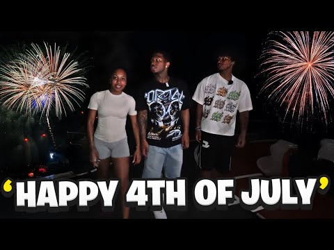 WE HAD OUR OWN FIREWORKS SHOW FOR 4TH OF JULY! *HILARIOUS*