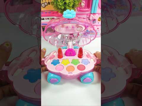 Cute Pink Makeup Set Toys, Satisfying With Unboxing ASMR Videos