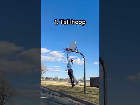 Which basketball hoop is WORSE? #shorts