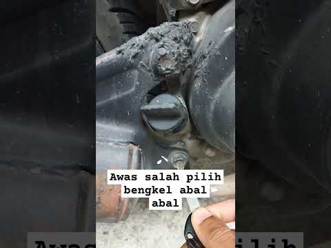 awas salah pilih bengkel #motorcycle #shorts