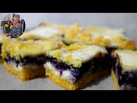 Ciasto z jagodami – Jagodowy Rarytas