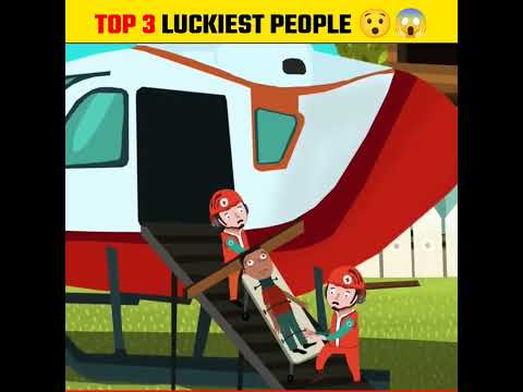 Top 3 Luckiest people 😯😱 PT-4 || @Crazy XYZ @MR. INDIAN HACKER #shorts #hindi #viral #FactXplainer