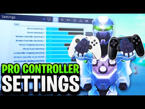 BEST CONTROLLER SETTINGS in Fortnite! PRO PLAYER SETTINGS FOR PS4/XBOX! (Fortnite Best Sensitivity)