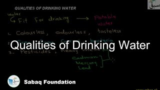 Qualities of Drinking Water
